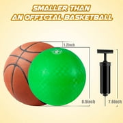 Homotte 4 Colors Playground Balls for Kids 3+ and Adults, 8.5 Inch Kick Balls, Four Square Dodge Balls Set for Outdoor Yard Lawn Beach Toy with Hand Pump