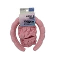 thumbnail image 2 of (2 pack) Conair Wash & Prep Head Wrap Spa Headband & Wristbands Absorbent Microfiber Pink, 2 of 3