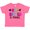 Hot Pink, variant on Inktastic Big Sister in Training Girls Toddler T-Shirt