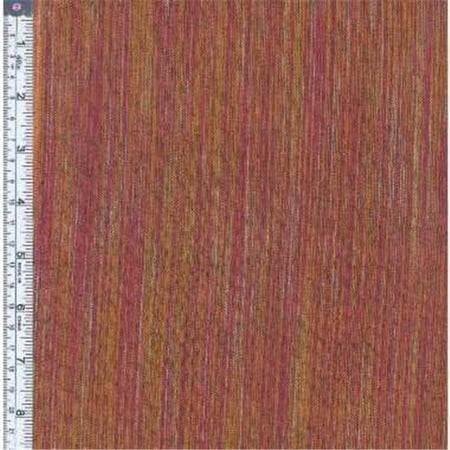 Textile Creations OR-028 Ombre Ridge Fabric, Vertical Stripe Wine And Gold, 15 yd.