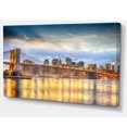 thumbnail image 2 of Brooklyn Bridge with Night Illumination, 2 of 3