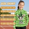 thumbnail image 6 of Psesaysky Cute St. Patrick Rabbit Print Girls Half Zip Sweatshirt Cropped Pullover Hoodies Long Sleeve Zipper Sweatshirt Fall Winter Tops Athletic Thermal Coat 12-13 Years, 6 of 6