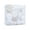 White, variant on 24PCS Bright Velvety Flocking Christmas Tree Holiday Decors For Homes Window Party Decoration