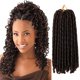 thumbnail image 1 of Urban Soft Dread Crochet Hair - 4 paquetes de pelo de ganchillo recto de imitación, rastas suaves, trenzas de ganchillo suaves, trenzas de imitación, 2 estilos en uno (4 paquetes #4-30), 1 of 1
