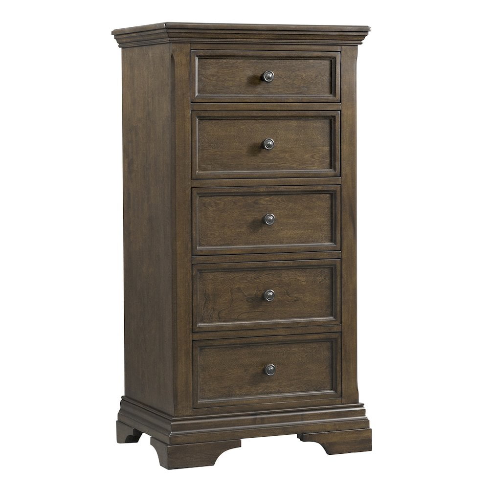 Westwood Design Solid Wood Westfield 6-Drawer Chest in Harvest Brown Finish  - Walmart.com