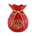 thumbnail image 2 of Jarrón de resina con forma de flor, decorativo, coleccionable, con forma de billetera, para TV. Tesoro rojo, 2 of 8