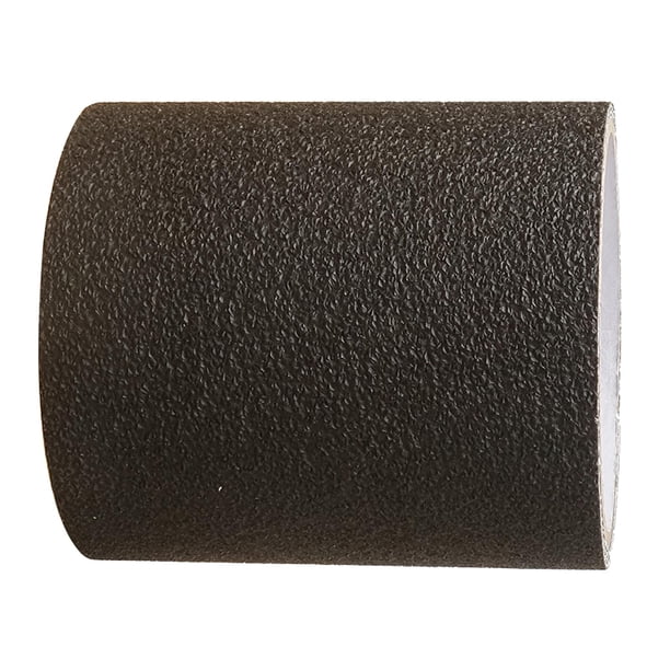 1 rollo de pegatinas para suelas, antideslizantes, autoadhesivas, de goma. Negro