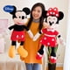 thumbnail image 3 of 20-75cm Disney Mickey y Minnie Mouse juguetes de peluche almohada Kawaii Mickey Minnie muñeco de peluche dibujos animados elfo muñeco de peluche regalo de Navidad para niños, 3 of 5