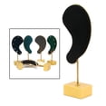 thumbnail image 4 of Jewelry Ear-Shaped Ear Display OrnamentsOrganizer Holder Rack Black, 4 of 7