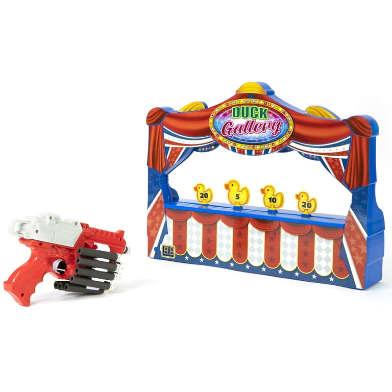 Ambassador Retro Arcade Duck Shooting Game with Blaster Gun, Ages