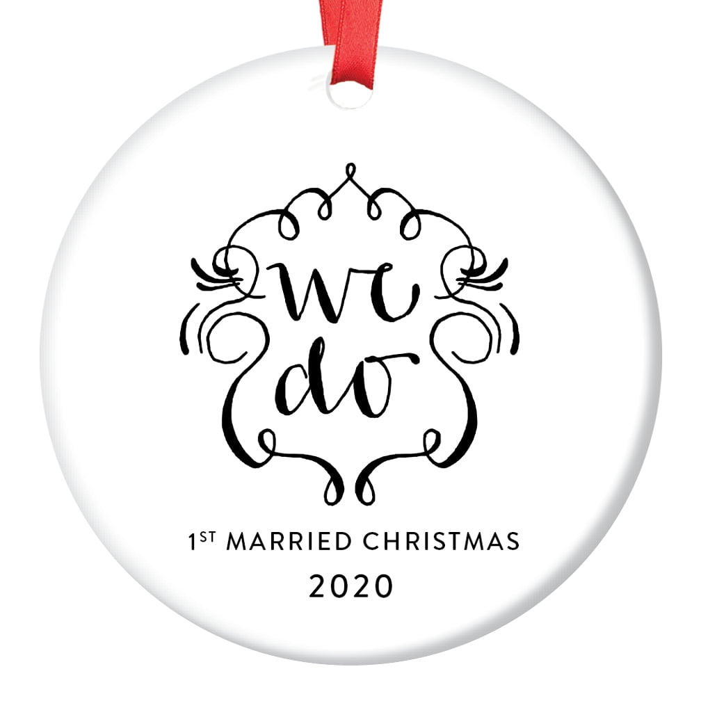 1st year of marriage ornaments