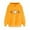 Yellow, variant on POTETI Womens Hoodies Casual Long Sleeve Pullover Tops Hooded Sweatshirts