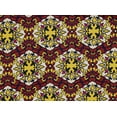 thumbnail image 2 of Zelouf Spanish Tile On Ity  , Sewing, DIY, Crafts Fabric by the Yard, 225Brown/yellow, 10 Yard, 2 of 2