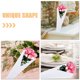 thumbnail image 4 of 25 conos de papel para confeti de boda, soporte para pétalos de flores para invitados, recuerdos de fiesta, decoración de ceremonia, ideal para bodas rústicas y accesorios de fotos de playa., 4 of 7