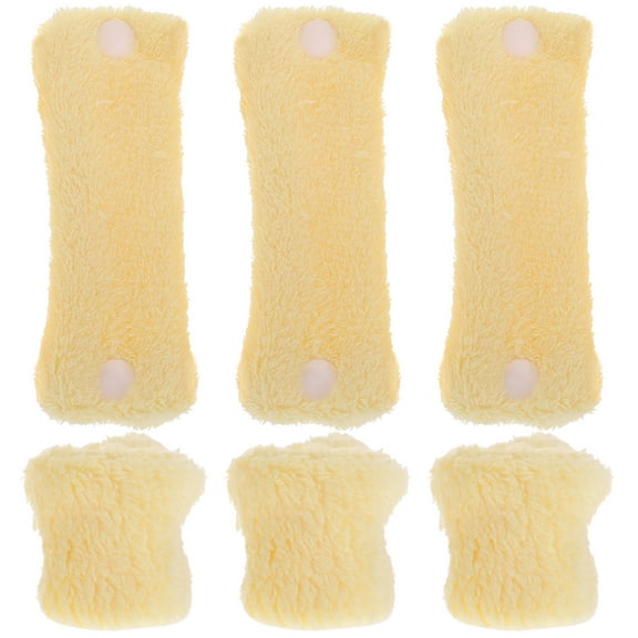 Ulthilift 6pcs Coral Fleece Hair Curlers No Heat Curlers Sleep Hair Curler Tools