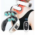 thumbnail image 1 of Masajeador Cervical Shiatsu Inteligente Con Calor, Masajeador De Cuello Eléctrico Con 4 Modos De Pulso 15 Niveles De Intensidad, Masaje De Amasamiento Profundo Inalámbrico Para, 1 of 5