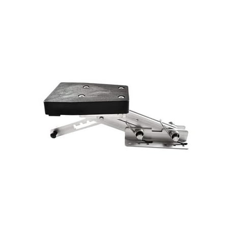 MARINE CITY Aluminum Outboard Motor Bracket, 2-Stroke, Retractable, 7.520 HP, Up to 115 lbs., 5-Position Adjustable Mount for Yachts