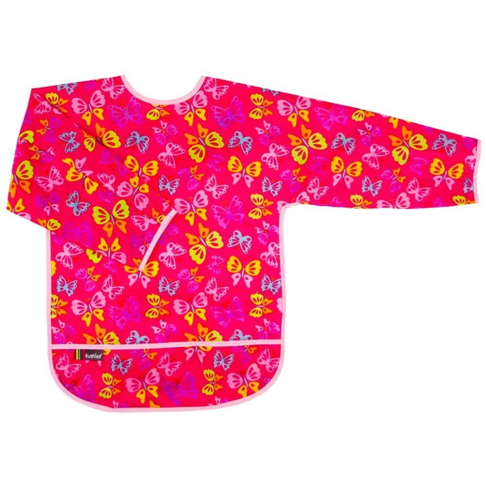 kushies bib with sleeves
