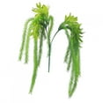 thumbnail image 3 of Artificial Plastic Grass Air Plants Fake Grass Faux Plants DIY Home Wall DecorationGreen, 3 of 8