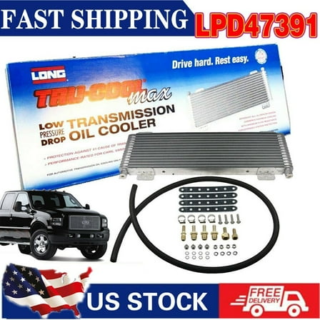 Tru Cool 40K Automatic Transmission Oil Cooler GVW Max LPD47391 HeavyDutyW/Box;g