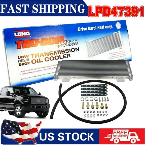 Tru Cool 40K Automatic Transmission Oil Cooler GVW Max LPD47391 HeavyDutyW/Box;g