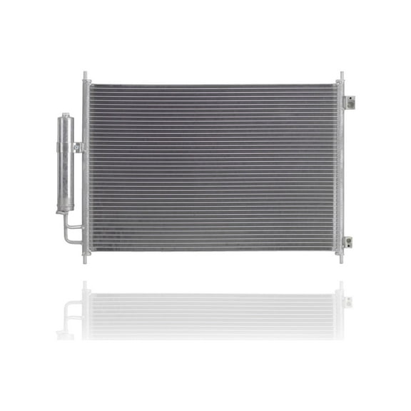 A/C Condenser - Pacific Best Inc For/Fit 3680 08-15 Nissan Rogue w/Receiver & Dryer Fits select: 2014-2015 NISSAN ROGUE SELECT
