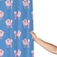 thumbnail image 3 of Sigee Cute Poodle Dog for Waterproof Fabric Shower Curtain 72" W x 72" H for Bathroom Shower Curtain, 3 of 5