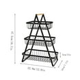thumbnail image 2 of BKER Shelf Rack With Strong Load Bearing For Kitchen Bathroom Bedroom Entryway Living Room Storage Organization, 2 of 5