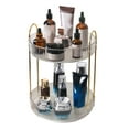thumbnail image 1 of CSChome Étagère de Rangement pour Maquillage Grande Capacité Base Stable à Plusieurs Couches Bord Surélevé Rotation à 360 Degrés, 1 of 7