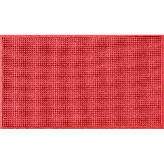Aqua Shield 280650035 3 x 5 Pi Carrés Paillasson - Rouge