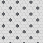 Merola Tile Fxlgh-L Gotham - Antique White / Dot