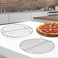 thumbnail image 4 of Casewin Round Cooking Rack, 4 Size Choose, Baking Cooling Steaming Grilling Rack Stainless Steel, Fits Air Fryer/Stockpot/Pressure Cooker/Cake Pan, Oven & Dishwasher Safe, 4 of 7