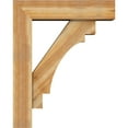 thumbnail image 3 of Ekena Millwork 8"W x 32"D x 40"H Merced Block Rough Sawn Bracket w/ Offset Brace, Western Red Cedar, 3 of 25