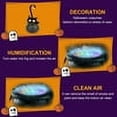 thumbnail image 6 of Halloween Mist Maker Fogger with Witch Cauldron, 3.34"H Fog Machine Atomizer with 12 LED Color Changing Lights Perfect for Water Feature, Holiday, Party, Halloween Decorations Clearance, 6 of 10