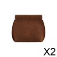 thumbnail image 1 of Bolsa para auriculares,Bolsa de almacenamiento para auriculares de piel sintética,suave y portátil,Estuche para auriculares de viaje pequeño con cierre de resorte a presión,Estuche para, 1 of 8