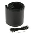 thumbnail image 6 of Stitch Steering Wheel Cover - Universal Microfiber Leather DIY Sew On Steering Wheel Covers Wrap 15inch - Black, 54x11cm, 6 of 8