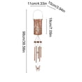 thumbnail image 3 of Yomiee Solar Wind Chimes for Outside, 38" Hummingbird Hanging Solar Lantern for Mom, Christmas Windchimes Outdoors Gifts,Garden Decor led Lights Wind Chime for Patio Yard, for Women Grandma, 3 of 6
