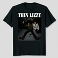 thumbnail image 2 of Unisex Thin Lizzy Rock Band Graphic T-Shirt, Sizes S-5XL, Tbun Men's And Women's Graphic Tee 100% Cotton by TBun, Full Sizes S-5XL, 2 of 5