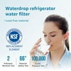 waterdrop mswf replacement for ge mswf 101820a refrigerator water filter
