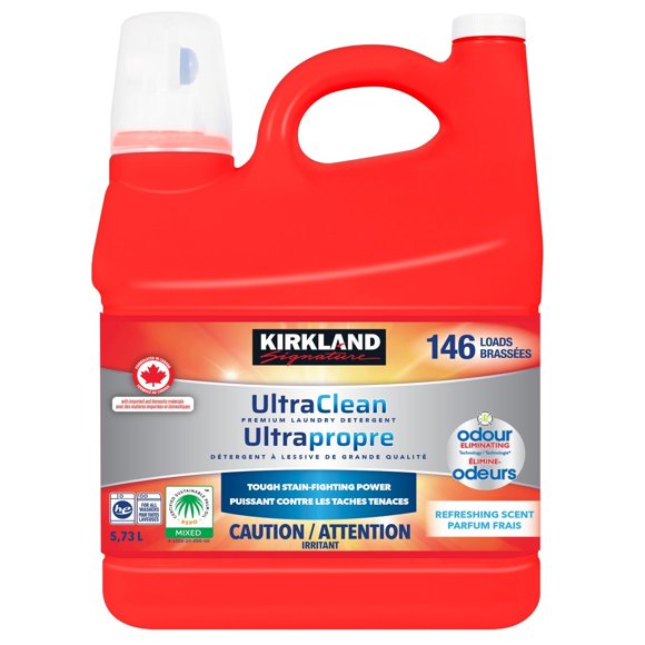 Détergent à Lessive Ultra Propre de Qualité Supérieure, 146 Brassées