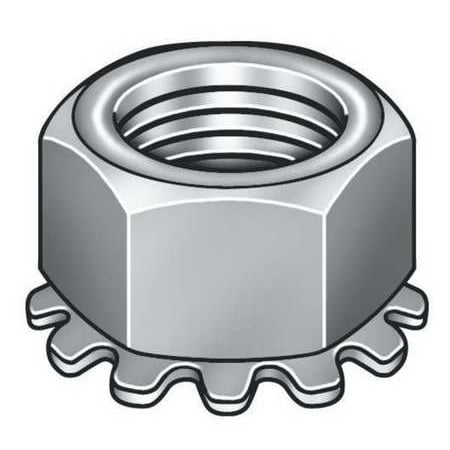 

Lock Nut 3/8-16 Gr 18-8 SS Plain PK25