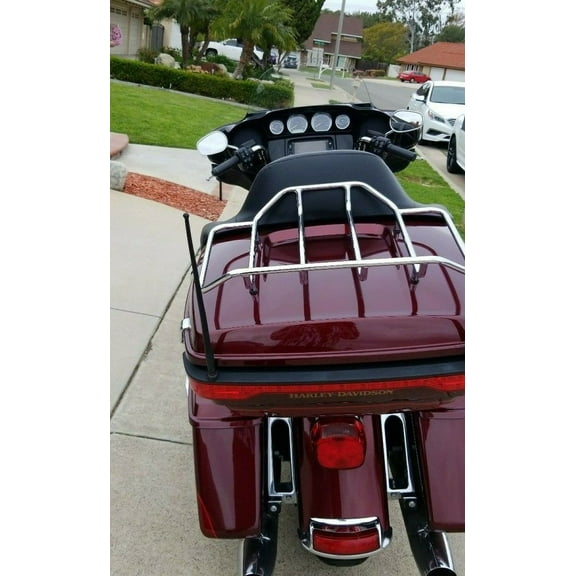 13" inch Black Whip AM/FM/XM/CB Antenna Mast Power Rod Radio for HARLEY-DAVIDSON 1989-2022 New