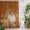 Brown, Terracotta, Ivory, Mustard, variant on Pumpkins Fall Shower Curtain - Water Repellent Fabric Shower Curtains Washable, Vintage Floral Thanksgiving Green Wooden Decorative Polyester Cloth Bathroom Curtains Modern Bath Decor 72"x72"