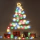 thumbnail image 4 of Guirnalda de Luces Navideñas Led | 100 Luces Led a Pilas | Blanco Cálido o Multicolor | Cable Plateado Flexible | 10 M de Longitud | Decoración Navideña para Interiores y Exteriores | Ideal para Fies, 4 of 6