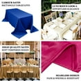 Efavormart Fuchsia Seamless Lamour Satin Rectangle Tablecloth - 90"x156 ...
