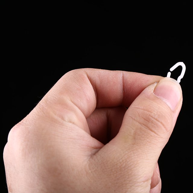 50 Pcs Chicken Beak Clasps Chicken Anti Pecking Cock Snap Rings Anti Pecking Poultry Feather Tool