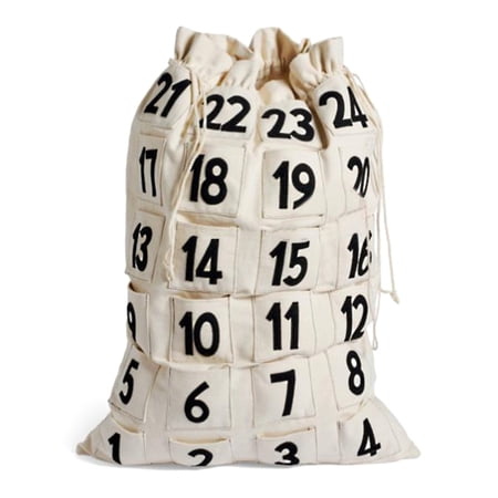 ZPAQI Xmas Storage Bag Home Stuff Collection Cloth Bag for Candies Snacks Toys Gifts