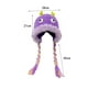 thumbnail image 4 of Gorro de invierno cálido para mujer, protector de orejas, cómodo, suave, divertido y de felpa. Púrpura, 4 of 9