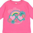 thumbnail image 4 of Inktastic Nana Loves Me Girls Granddaughter Girls Long Sleeve Toddler T-Shirt, 4 of 5