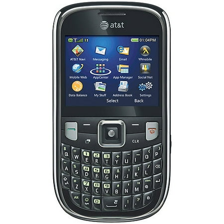 AT&T GoPhone Z431 Prepaid Cell Phone, Black - Walmart.com